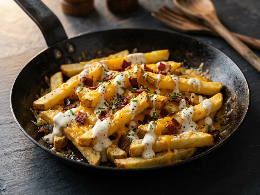 Patatas gajo: patatas cortadas en gajos